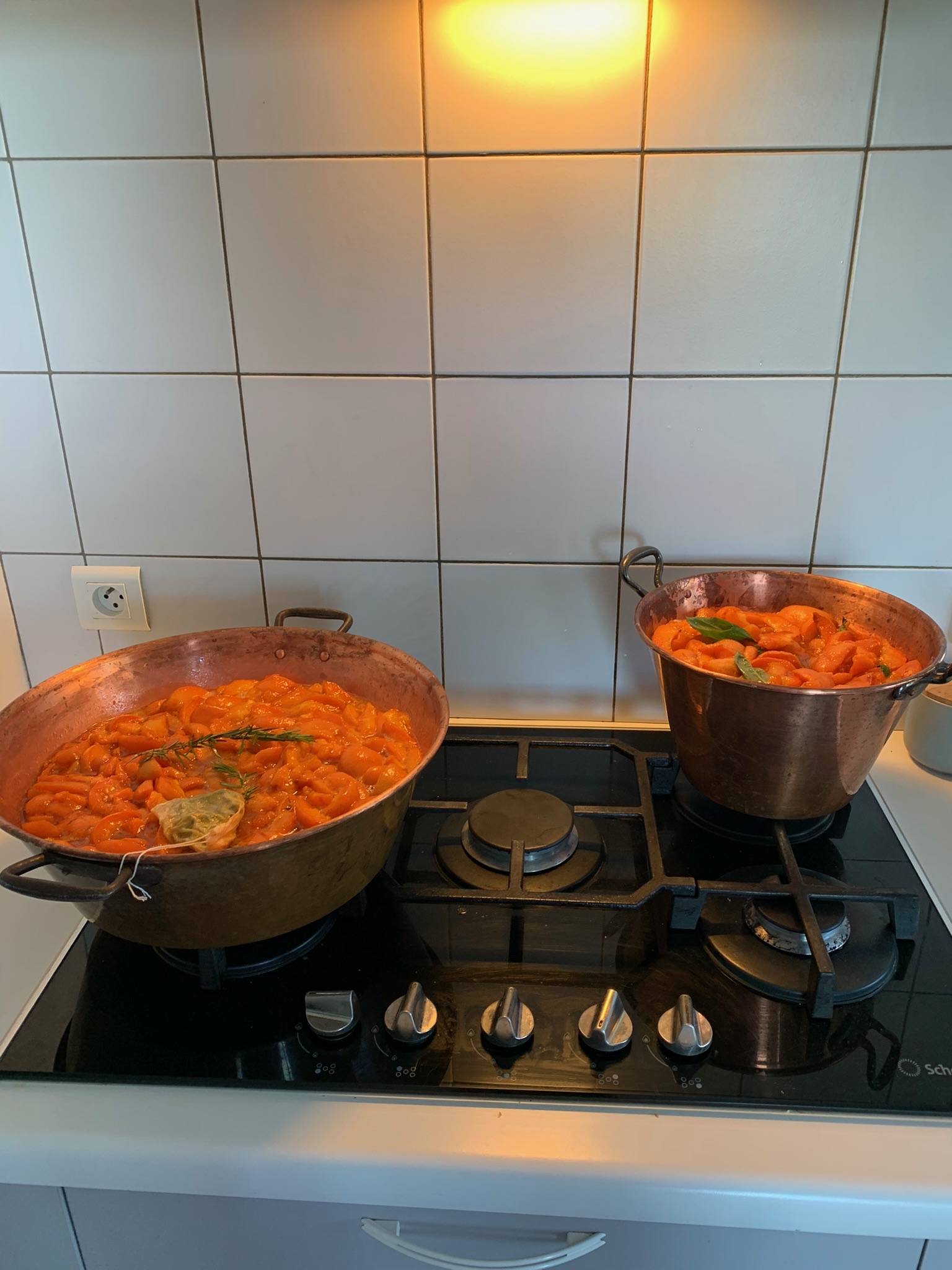 Préparation des fruits